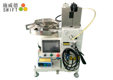Convenient Operated Nylon Cable Tie Machine For Fixing Lead Line Of Motor Coil