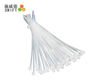 Buy White Bulk Nylon Cable Ties 2.5 * 120mm For Hand Using Reach Certificate online manufacture