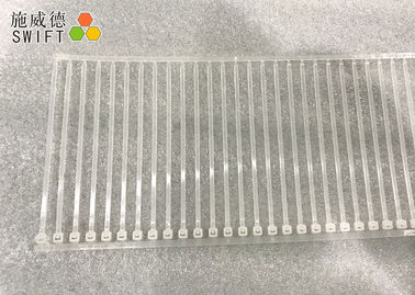 Buy 1.1mm Thickness Strip Cable Ties 18 Lb Tensile Strength With Straight Tip online manufacture