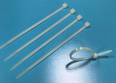 Buy Solid Material Nylon Zip Ties White T25100 100mm Length UL94V2 Flammability online manufacture