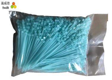 Buy Blue Colored Cable Ties , Environment Friendly Locking Cable Ties 4.7 Inch 120mm Length online manufacture