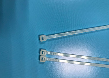 Buy Self Locking Bulk Cable Ties None Reusable 3 Inch Ties 80mm Natural Color UL94V-2 online manufacture