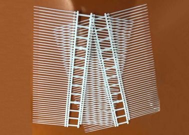 Buy 80mm Length Nylon Single Cable Zip Ties Self Locking White Color UL94V2 Flammability online manufacture