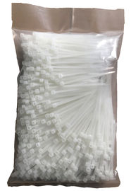 Buy Customized Material Nylon Zip Ties / 80mm Length Plastic Ties Flammability UL94V2 online manufacture