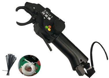 Buy 4.8 Inch Nylon Zip Tie Automatic Cable Tie Tool Gun Locking Kneecaps Use With Paper Label online manufacture