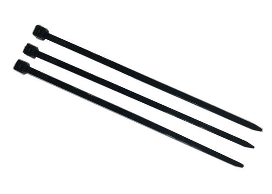 Buy Black Nylon Cable Ties 150mm Length For Big Size Wire Harness Cable online manufacture