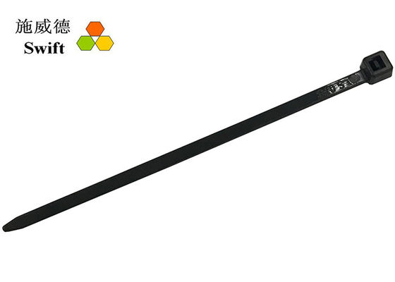 Buy Black Tensile Strength 8kg UL94V2 80mm Bulk Cable Ties online manufacture