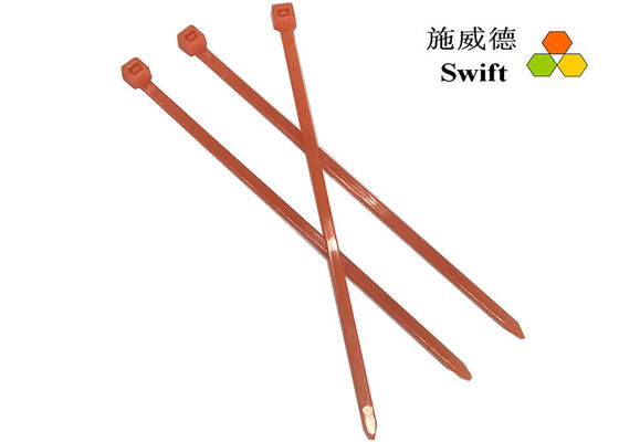 Buy Orange Self Locking 100mm Nylon UL94V2 Bulk Cable Ties online manufacture