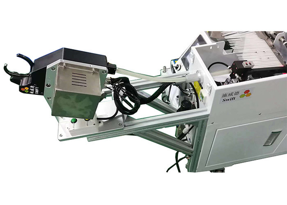 Buy 1.2S Electric SWT36150FC Automatic Tie Wrap Machine For Twisted Bags online manufacture