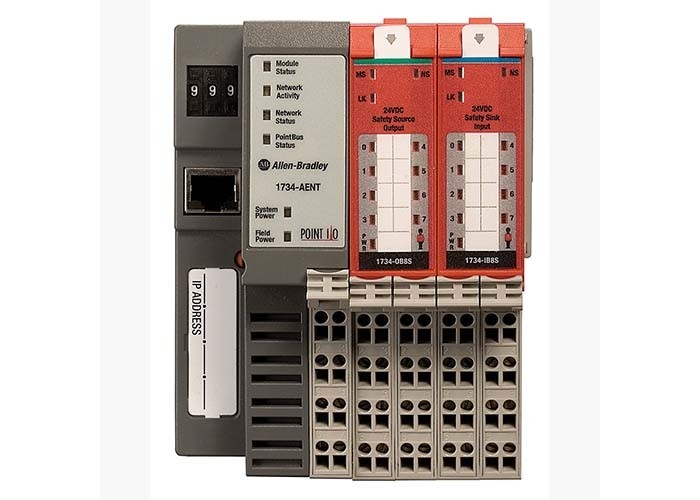 8 Points Safety IP20 1734-IB8S DC Input Module POINT 24VDC Sinking