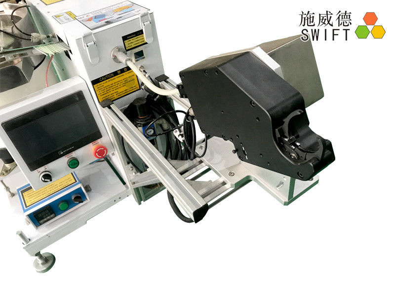Hands Free Automatic Nylon Cable Tie Machine For Bundle Ties Faster