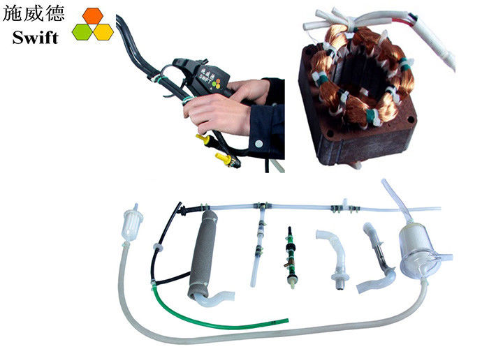Automatic Cable Tie Machine , Cable Bundling Machine Smart Temperature Control System