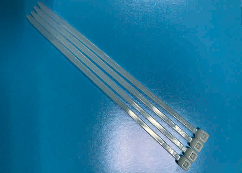 Natural Nylon Cable Ties 6 Inch Length With 120 Centigrade Temperature Resistance