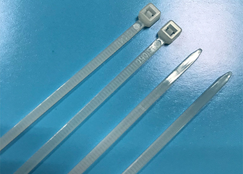 150mm Length Nylon Cable Ties 14kg Tensile Strength For Cable Tie Machine