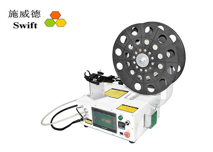 80N Small And Reliable Reel Cable Tie Bundle Machine For Improving Capacity 1800pcs/h