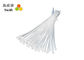 White Color T25120 Zip Nylon Cable Ties Material Nylon 66 Reach RoHS Certificated