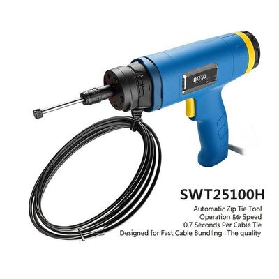 Model SWT25100H Automatic Zip Tie Tool Operation Speed 0.7 Seconds Per Cable Tie Designed for Fast Cable Bundling Tasks