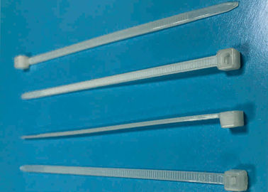 Non Releasable Nylon Cable Ties , Industrial Zip Ties 8kg Tensile Strength