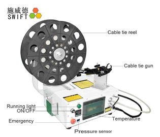Ergonomic Automatic Zip Tie Machine / Lightweight Auto Bundling Machine